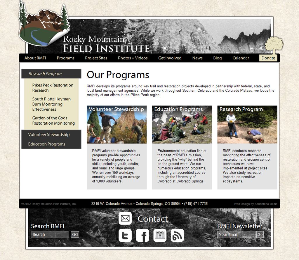 Colorado's leading trailwork organization, the Roc