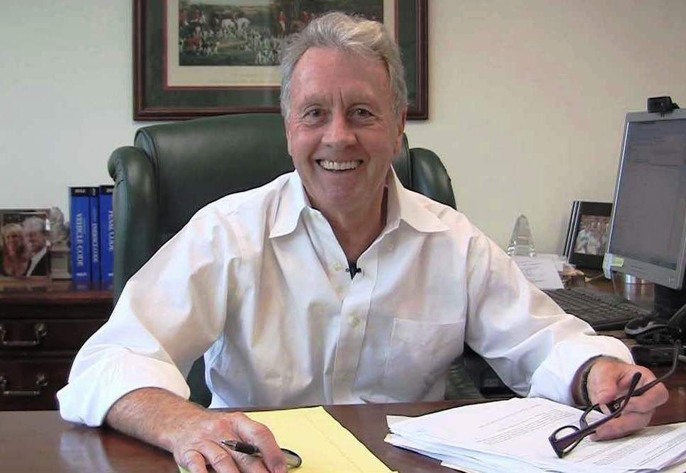 DUI attorney Jon Bryant Artz at work at his West L