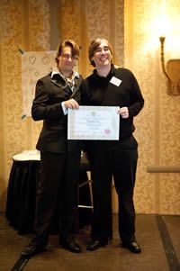 Getting my Hypnotherapy Certification from world r