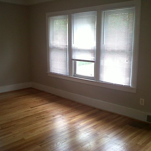After: Property management rental move out/move in