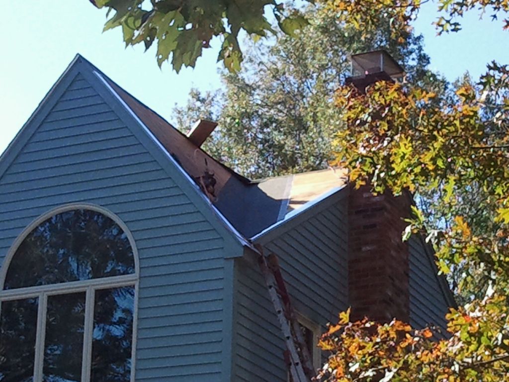 Ice and Water shield in valley of roof