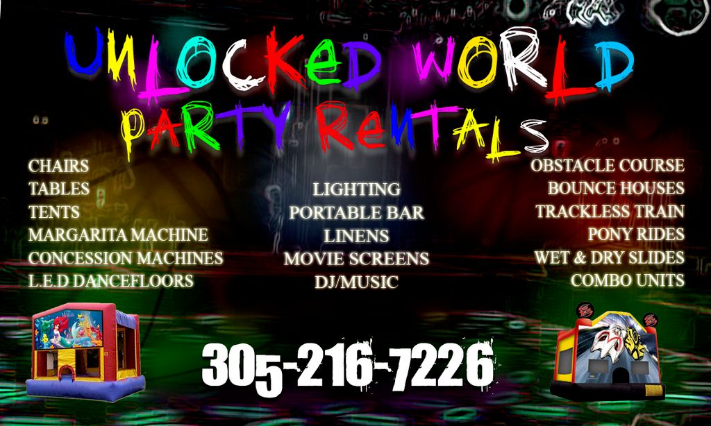 Unlocked World Party Rentals