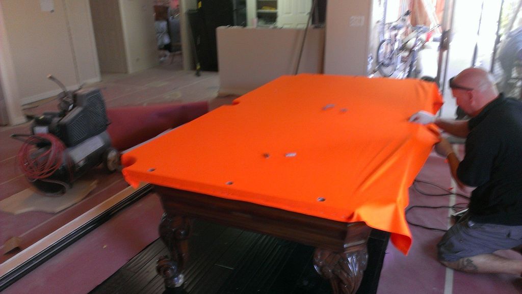 Pool Table Move and Recover