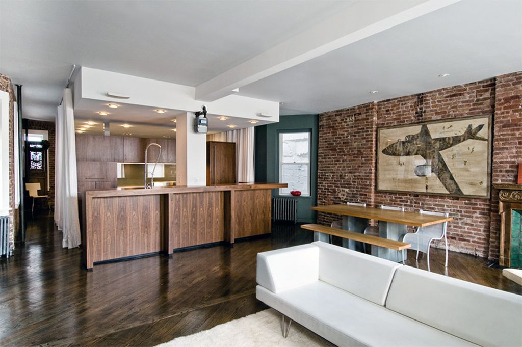 View of Kitche from Living Room