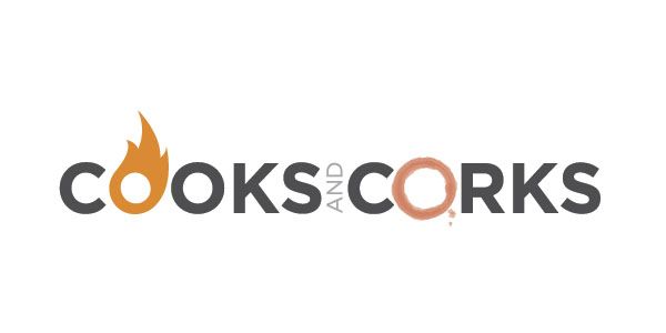 Logo for premier live cooking event.