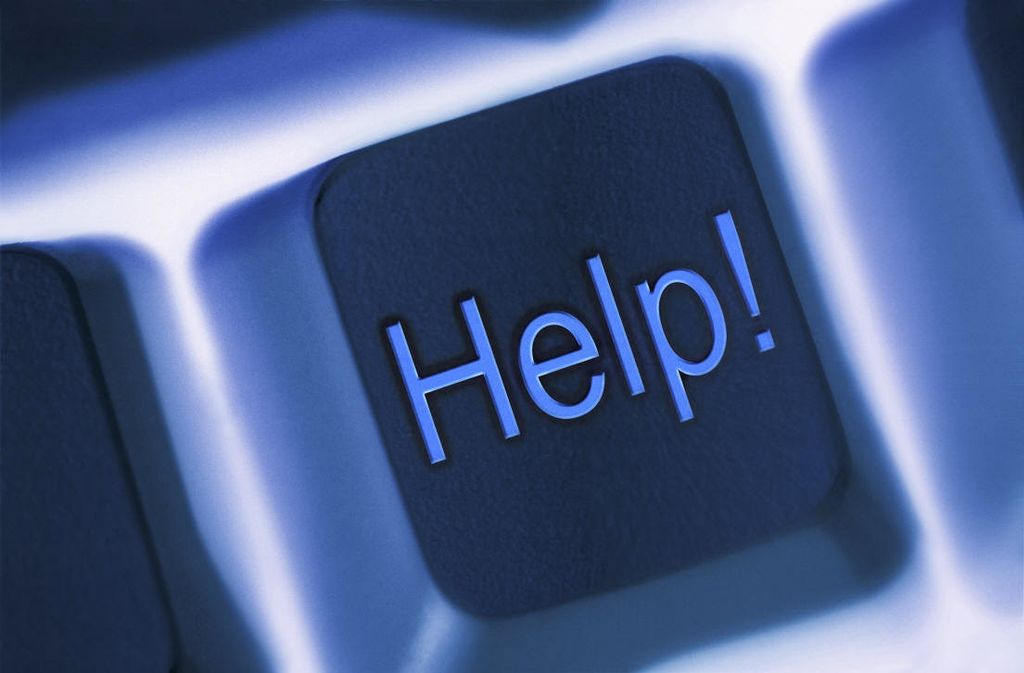Help is just a mouse click away!