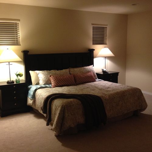 Bellevue, WA home master bedroom