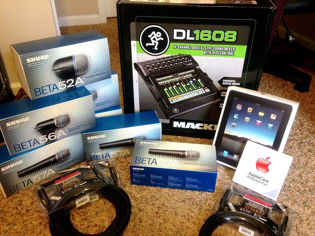 Small assortment of a recent gear purchase, making
