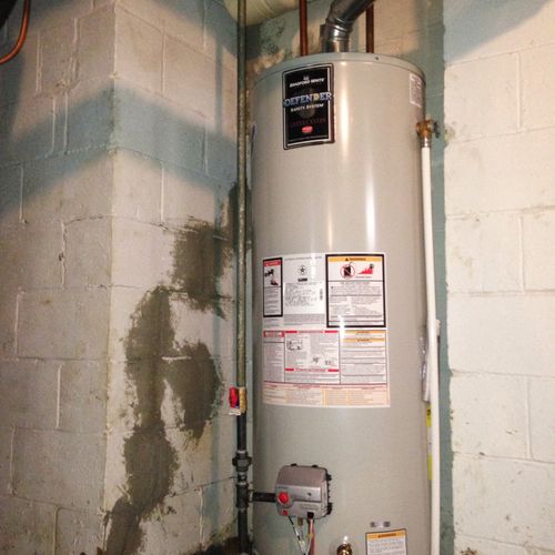 Hot water heater in Mission, Ks 66202.