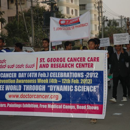Cancer Prevention Awareness Walk at Bangalore City