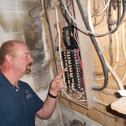 Inspection of electrical, heating, air conditionin