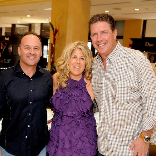 Lisa and Ken Crawford at a VIP event with Dan Mari