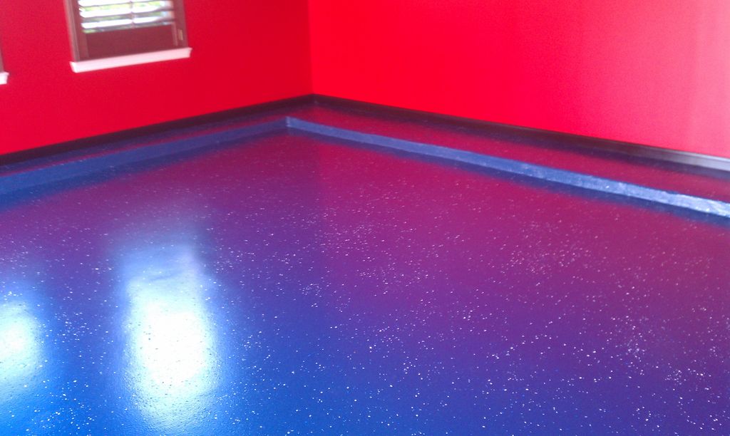 Epoxy Flooring in Garage