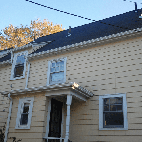 rotted Fascia job after replacement and installati