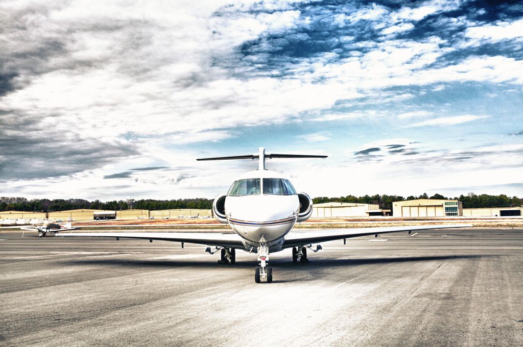 The Hawker 4000 private jet. I photographed this 2