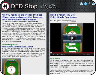 Sagan Marketing recent client: DED Stop