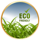 We use Eco-Friendly processes and products