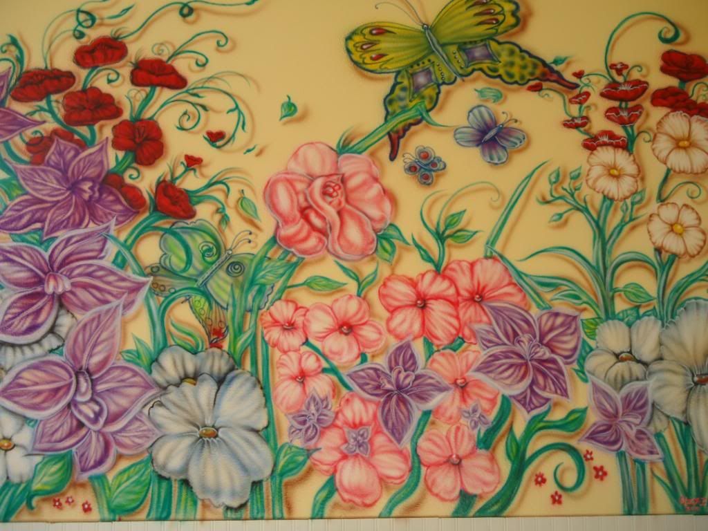 Garden Wall Mural