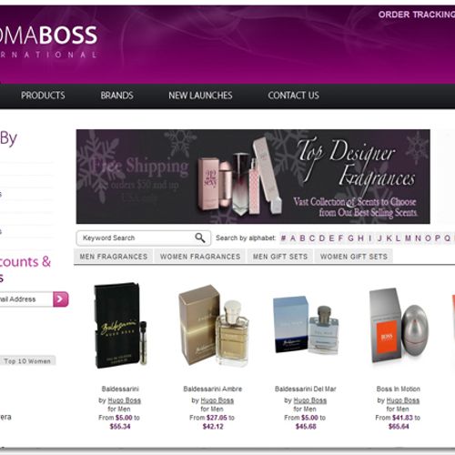 Perfume e-store online
