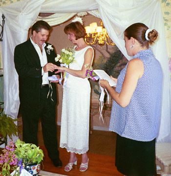 Wedding in 2002, Wonderland Inn in Kissimmee, FL