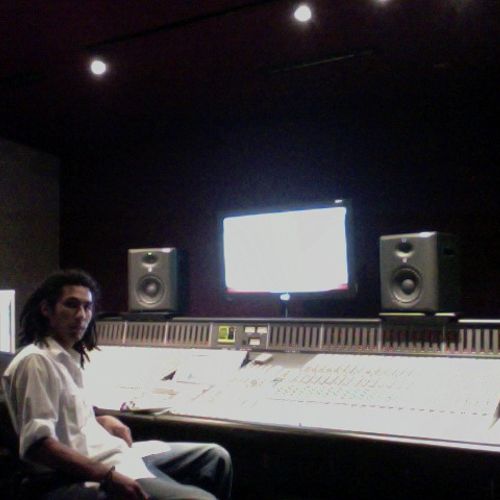 Mixing on an SSL while @ LARS...awesome built-in s