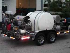 Commercial Pressure Washing trailer