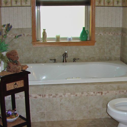 We install jacuzzi tubs and ceramic tile anywhere 