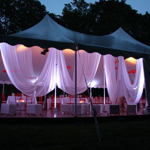 A tented wedding at The Decordova Museum, Lincoln,