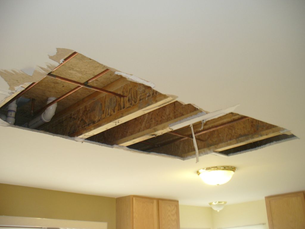Drywall Repair Before