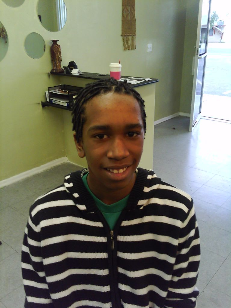 Demetrius looks like he's happy with the outcome.