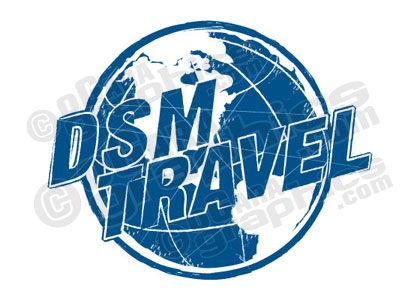 1-color logo design for a travel agency so the cus