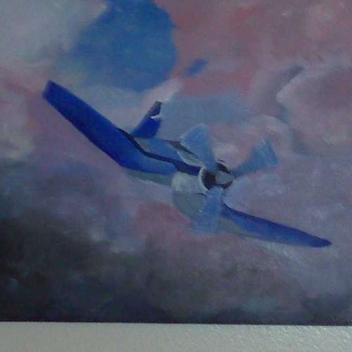 flight painting - Acrylic on Canvas