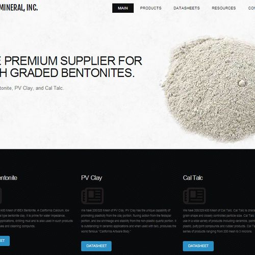 Website - Bento Mineral, Inc.