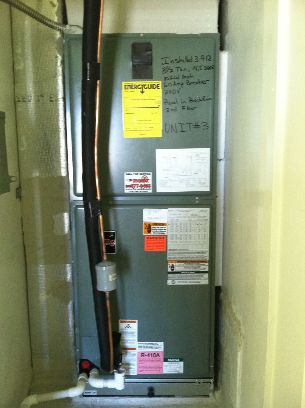 Professionally installed air conditioner in Cape C