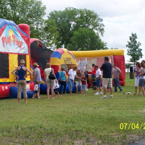 Town Festivals with a number of different games.