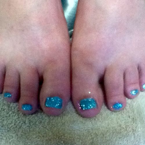 Glitter Toes