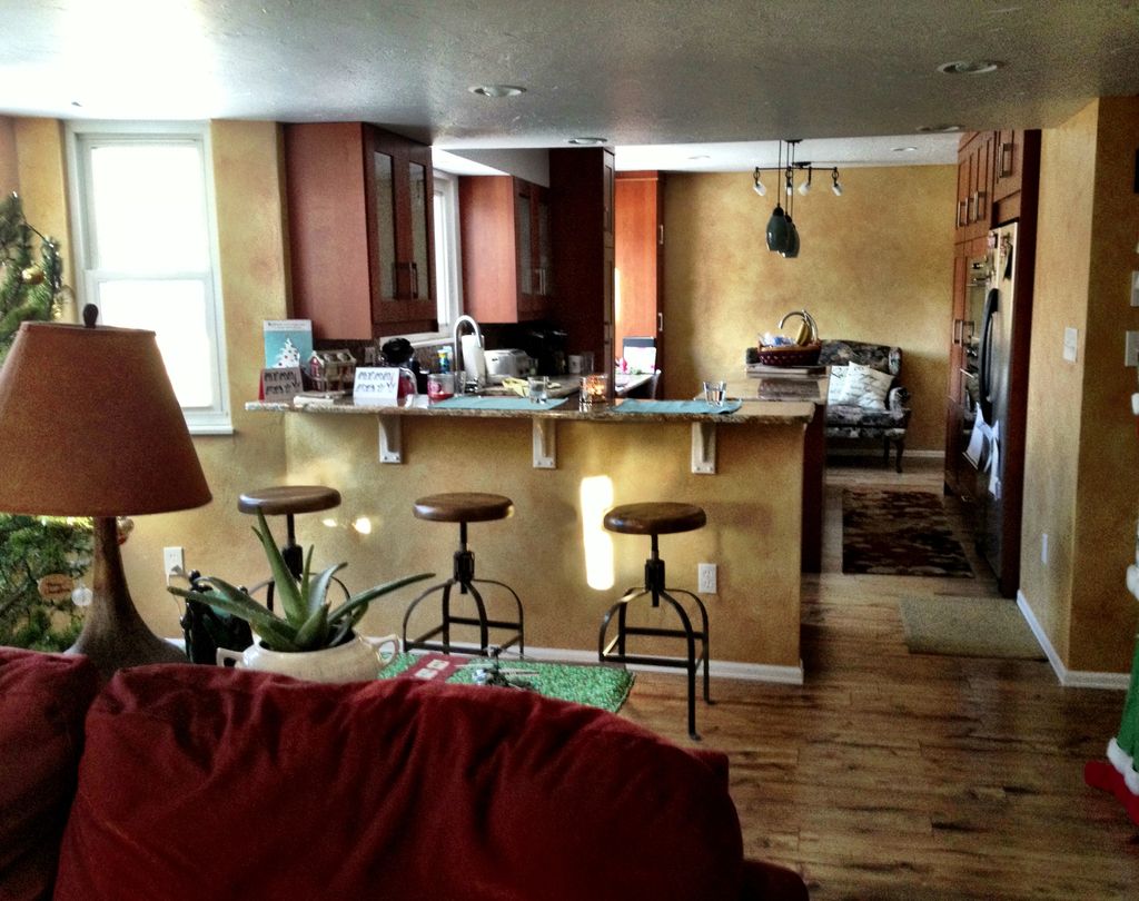 Opened rooms for one large great room