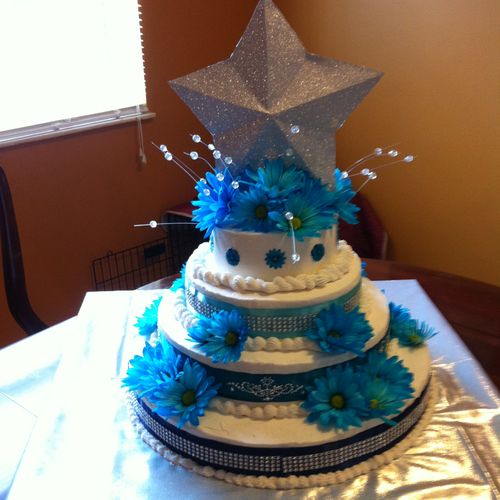Quinceanera Cake for Latin Girls 15th Birthday