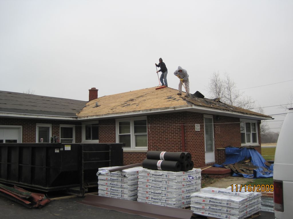 Tear off and re roof