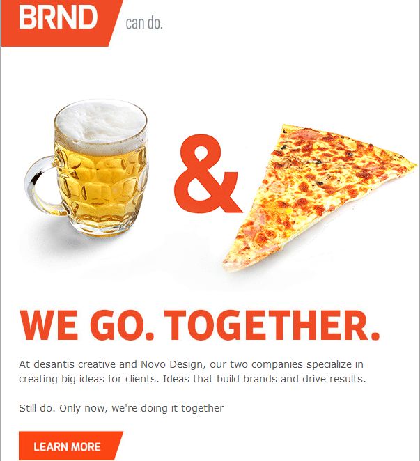 Campaign for the Sept 2013 merger of Desantis Grou