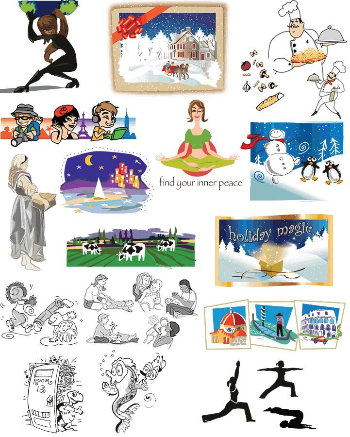 Illustration samples