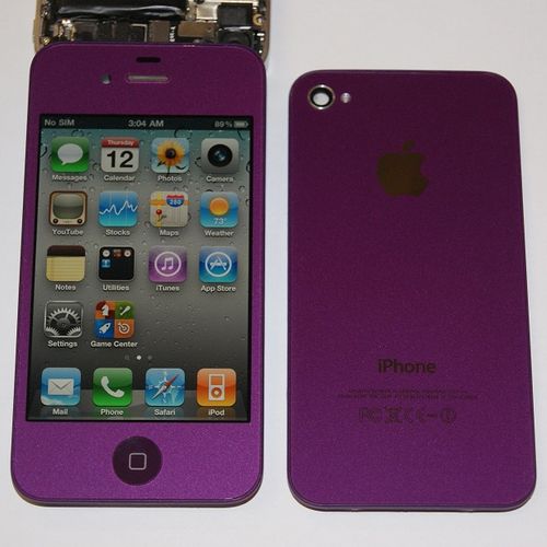 Switch your iPhone 4 or iPhone 3gs color.