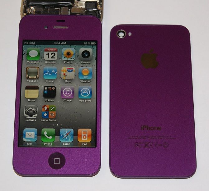 Switch your iPhone 4 or iPhone 3gs color.