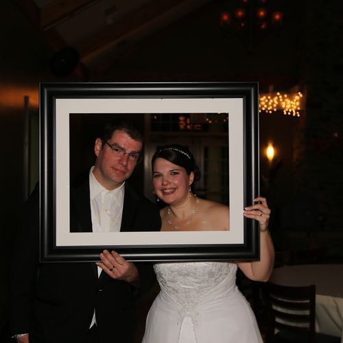 The Frame is a fun prop for the dance floor.