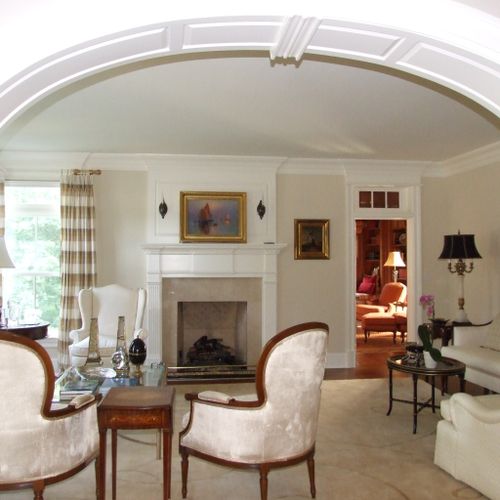 Formal Traditional & Elegant Living Room