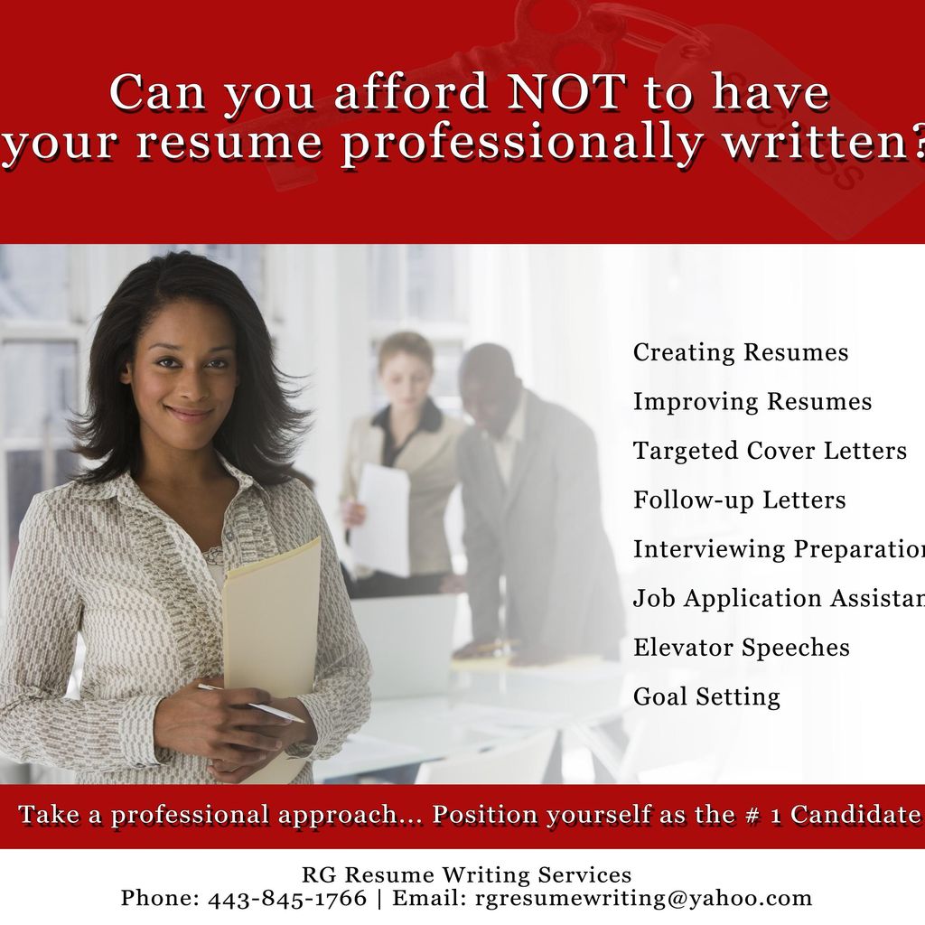RG Resume Writing & Services