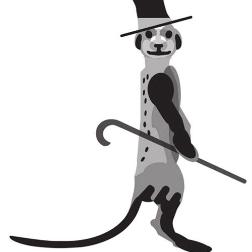 An African Meerkat, created in Adobe Illustrator f