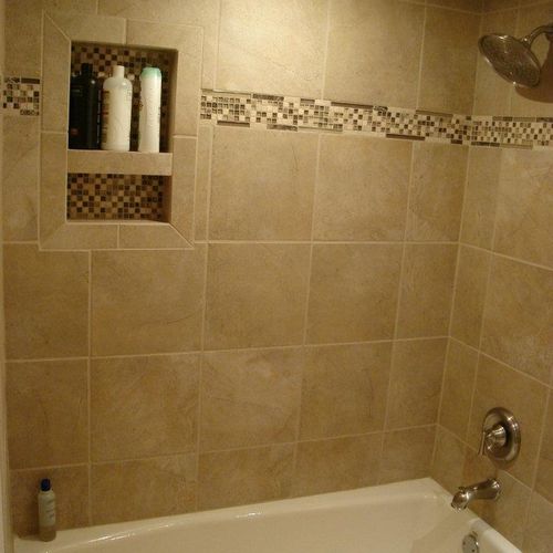 Tile Tub Surround in Brookfield