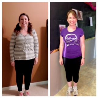 Personal Training Client, Jessica lost 29 pounds i