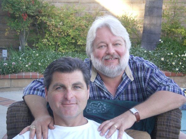 With my brother-in-law, whom I have known since 19